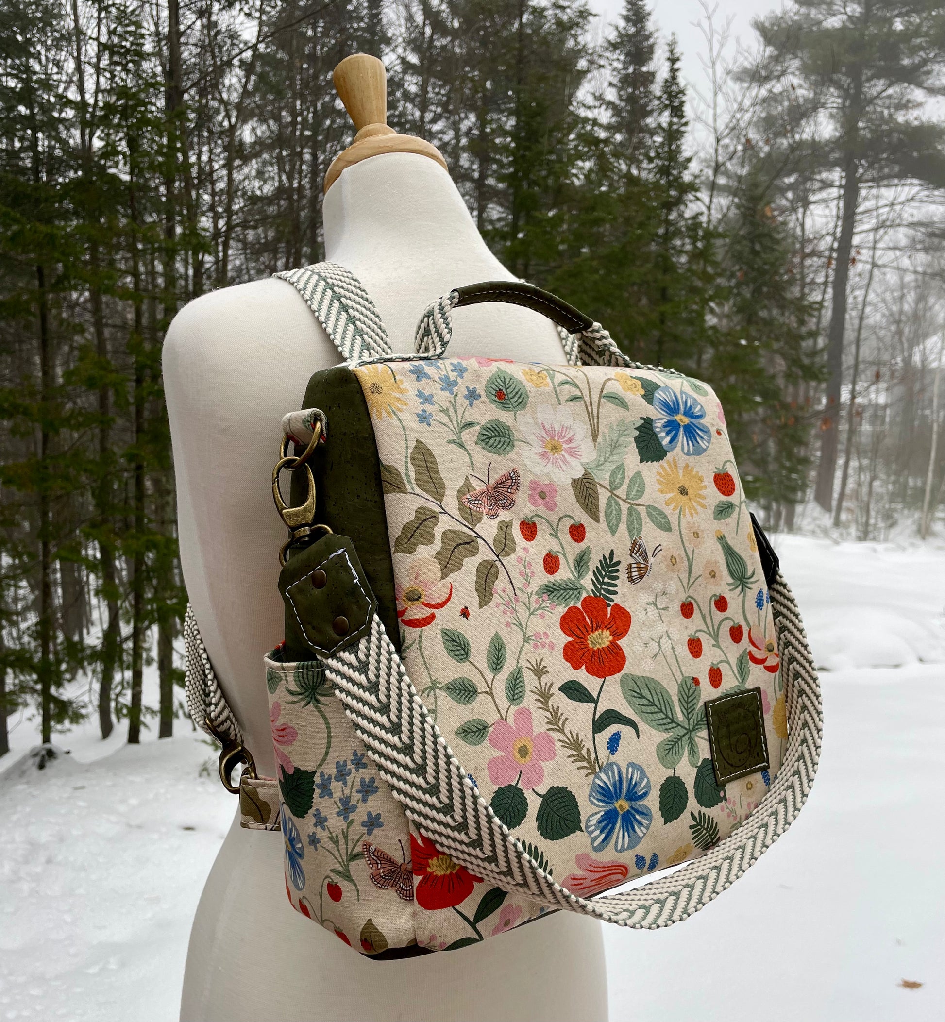 Sac a shop dos en liege